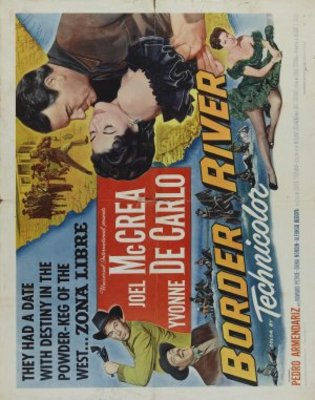 Border River movie poster (1954) Tank Top