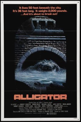 Alligator movie poster (1980) mouse pad