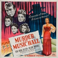 Murder in the Music Hall movie poster (1946) Sweatshirt #1199567