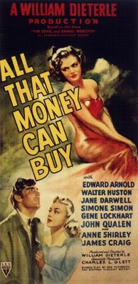 The Devil and Daniel Webster movie poster (1941) tote bag
