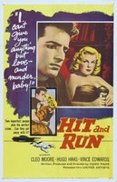 Hit and Run movie poster (1957) Sweatshirt #642598