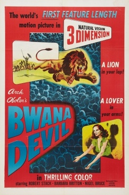 Bwana Devil movie poster (1952) Mouse Pad MOV_e476eec2