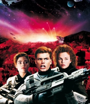 Starship Troopers movie poster (1997) tote bag