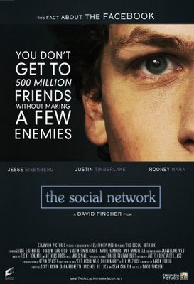 The Social Network movie poster (2010) calendar