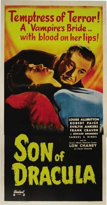 Son of Dracula movie poster (1943) hoodie