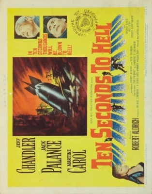 Ten Seconds to Hell movie poster (1959) hoodie