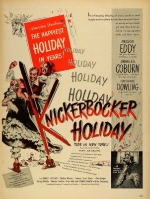 Knickerbocker Holiday movie poster (1944) poster