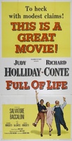Full of Life movie poster (1956) Longsleeve T-shirt #1154062