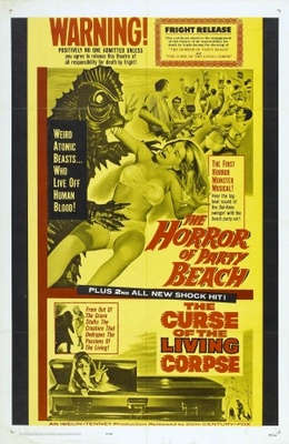 The Curse of the Living Corpse movie poster (1964) tote bag