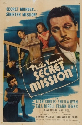 Philo Vance's Secret Mission movie poster (1947) Poster MOV_e5517988
