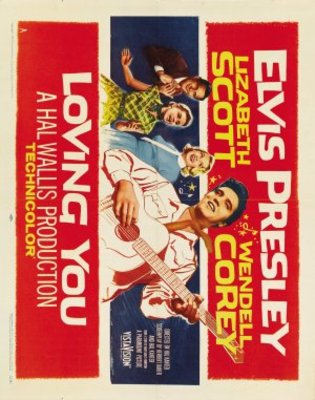 Loving You movie poster (1957) calendar