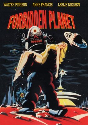 Forbidden Planet movie poster (1956) mouse pad