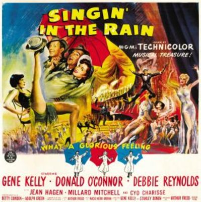 Singin' in the Rain movie poster (1952) hoodie
