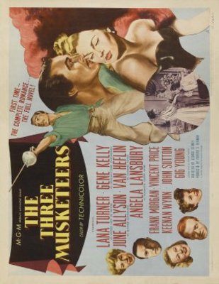 The Three Musketeers movie poster (1948) calendar