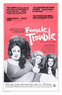 Female Trouble movie poster (1974) poster