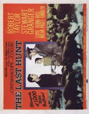 The Last Hunt movie poster (1956) poster