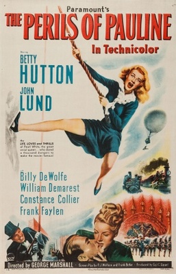 The Perils of Pauline movie poster (1947) poster