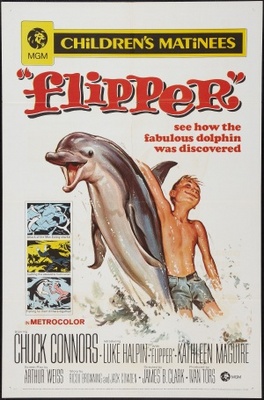Flipper movie poster (1963) tote bag