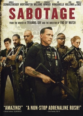 Sabotage movie poster (2014) Poster MOV_e608ceda
