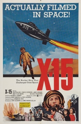 X-15 movie poster (1961) poster