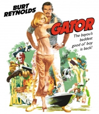 Gator movie poster (1976) mouse pad