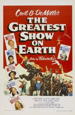 The Greatest Show on Earth movie poster (1952) tote bag