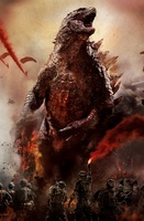 Godzilla movie poster (2014) Mouse Pad MOV_e6724170