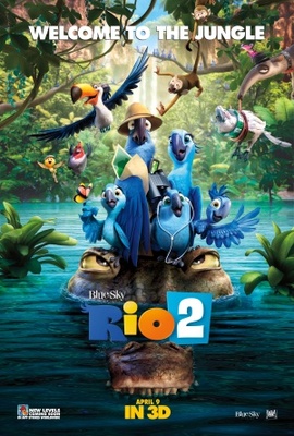 Rio 2 movie poster (2014) Mouse Pad MOV_e68705fc