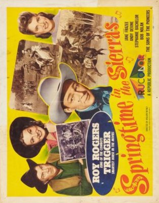 Springtime in the Sierras movie poster (1947) poster