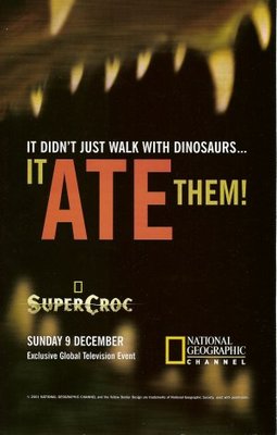 SuperCroc movie poster (2001) poster