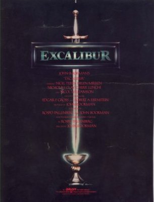 Excalibur movie poster (1981) mouse pad
