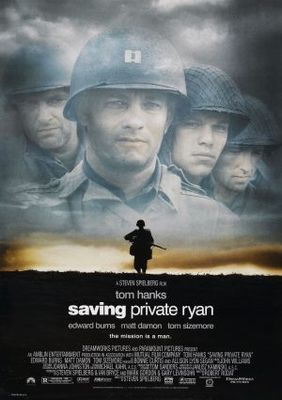 Saving Private Ryan movie poster (1998) tote bag