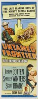 Untamed Frontier movie poster (1952) Longsleeve T-shirt #663126