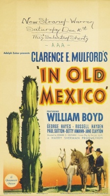 In Old Mexico movie poster (1938) Mouse Pad MOV_e7245562