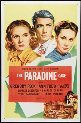 The Paradine Case movie poster (1947) tote bag