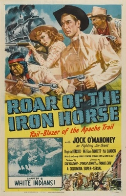 Roar of the Iron Horse, Rail-Blazer of the Apache Trail movie poster (1951) tote bag