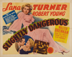 Slightly Dangerous movie poster (1943) mouse pad