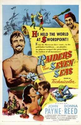 Raiders of the Seven Seas movie poster (1953) poster