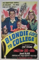 Blondie Goes to College movie poster (1942) Poster MOV_e8127def