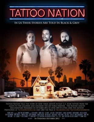 Tattoo Nation movie poster (2013) tote bag
