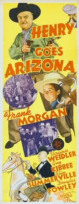 Henry Goes Arizona movie poster (1939) mouse pad