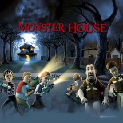 Monster House movie poster (2006) Longsleeve T-shirt