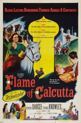 Flame of Calcutta movie poster (1953) poster