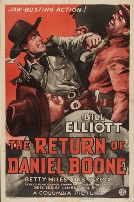 The Return of Daniel Boone movie poster (1941) Poster MOV_e8aa0929
