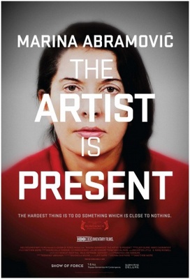 Marina Abramovic: The Artist Is Present movie poster (2012) tote bag