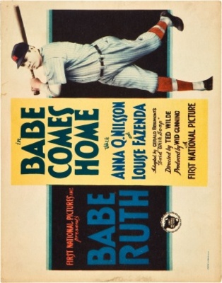 Babe Comes Home movie poster (1927) calendar