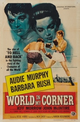 World in My Corner movie poster (1956) mouse pad