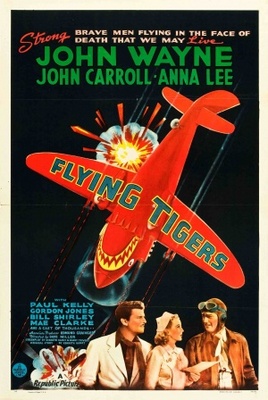 Flying Tigers movie poster (1942) tote bag