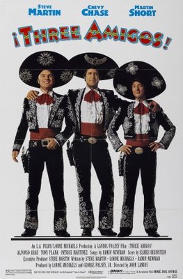 Â¡Three Amigos! movie poster (1986) mouse pad
