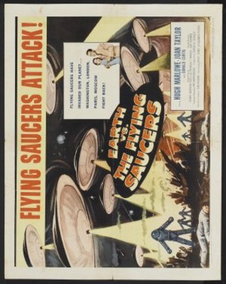 Earth vs. the Flying Saucers movie poster (1956) Poster MOV_e93889dc